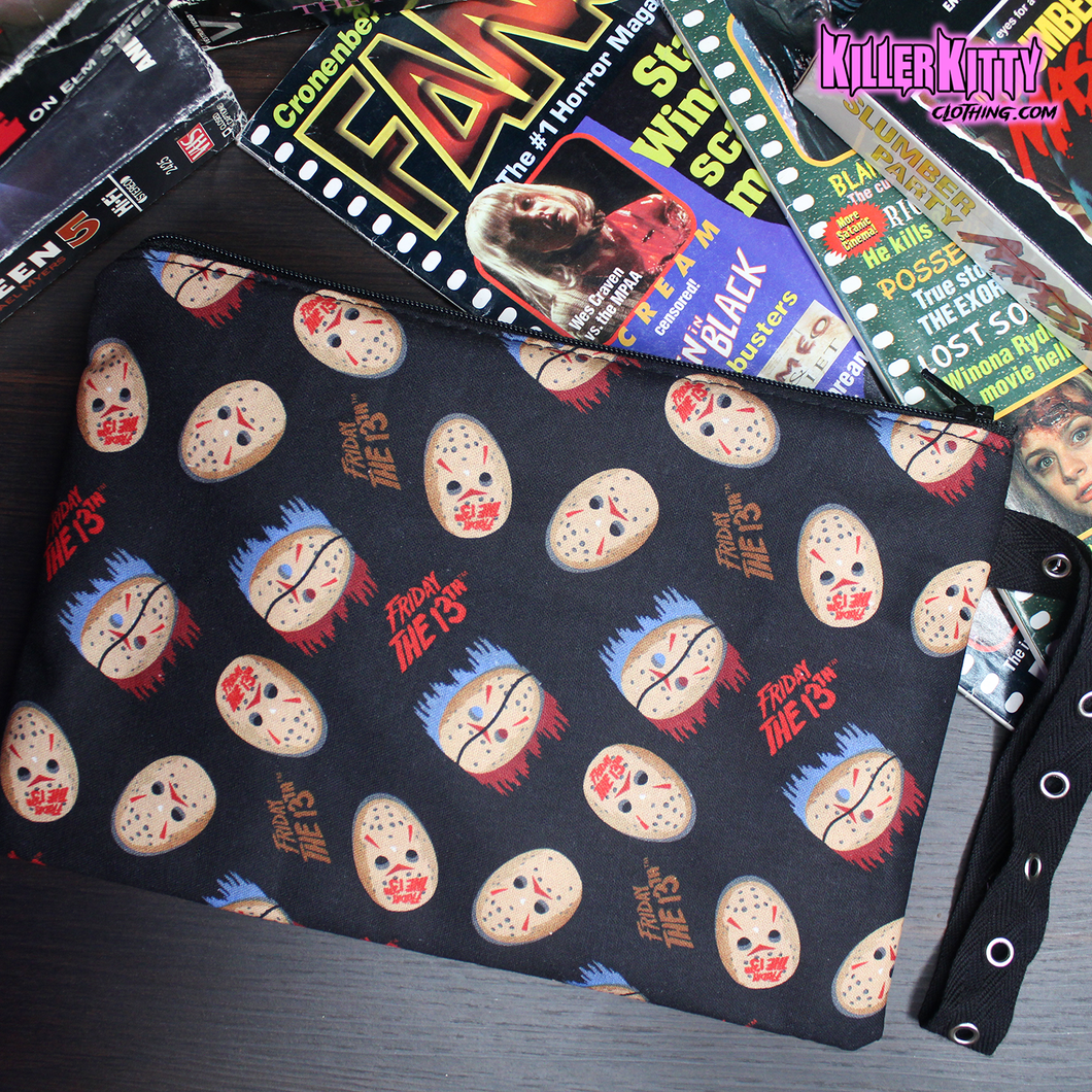 Jason Voorhees Friday the 13th Pouch Wristlet