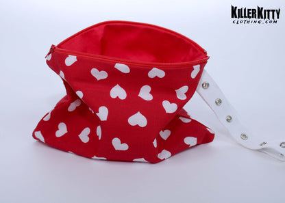 Mini Valentine's Day Heart Wristlets