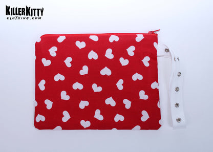 Mini Valentine's Day Heart Wristlets