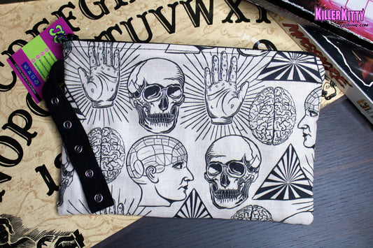 Gothic Anatomy Wristlet Bag