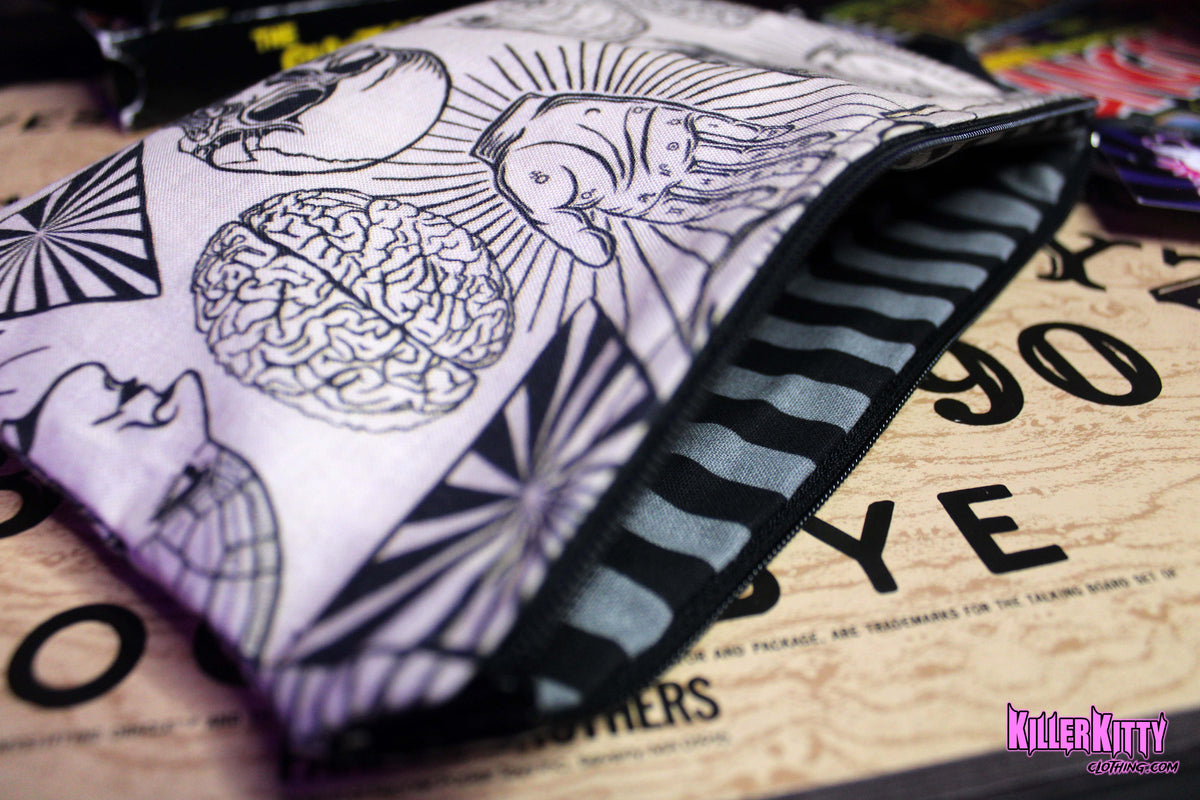 Gothic Anatomy Wristlet Bag