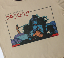 Load image into Gallery viewer, Dracula Brides Vampire Ringer Horror Shirt

