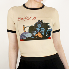 Load image into Gallery viewer, Dracula Brides Vampire Ringer Horror Shirt
