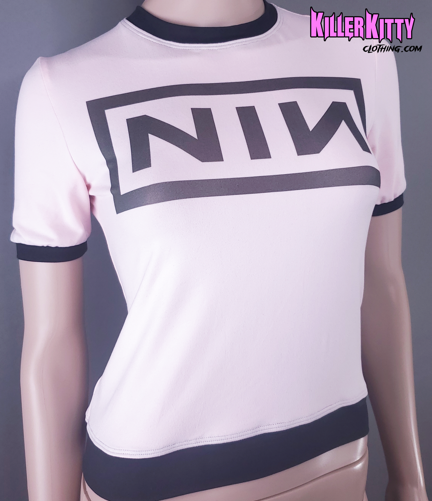 Nine Inch Nails PINK Ringer Shirt