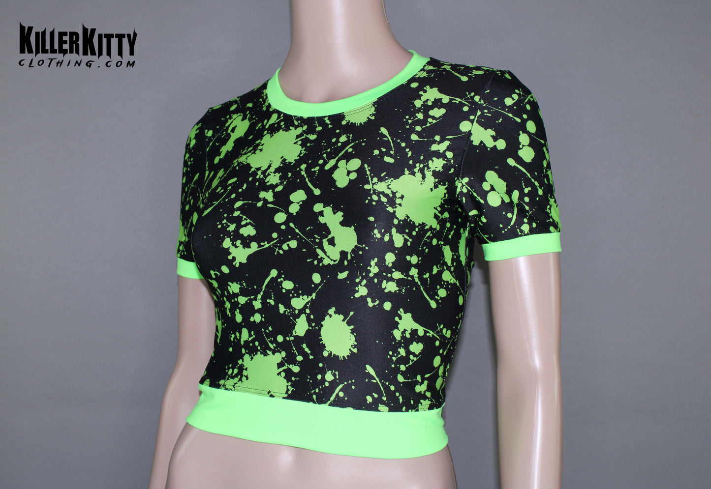 Toxic Splatter Ringer Shirt