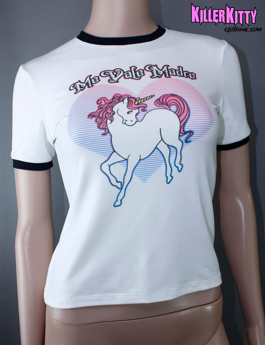 Me Vale Madre 80s Unicorn Shirt