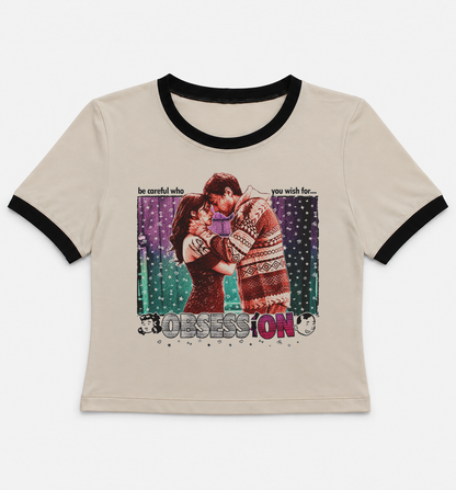 Obsession Horror Ringer Shirt