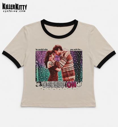 Obsession Horror Ringer Shirt