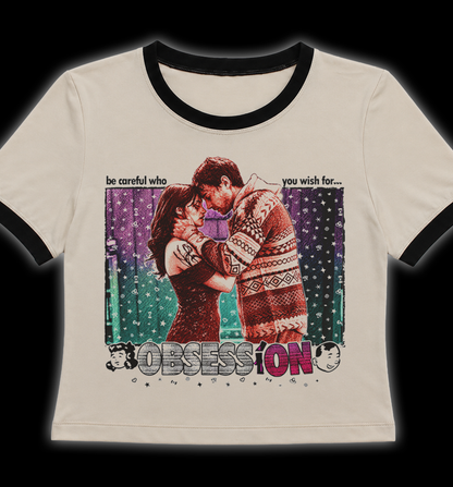 Obsession Horror Ringer Shirt