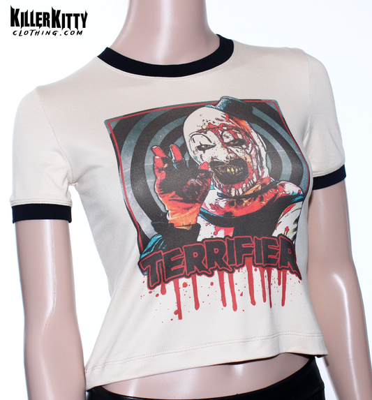 Terrifier Art The Clown Ringer Shirt
