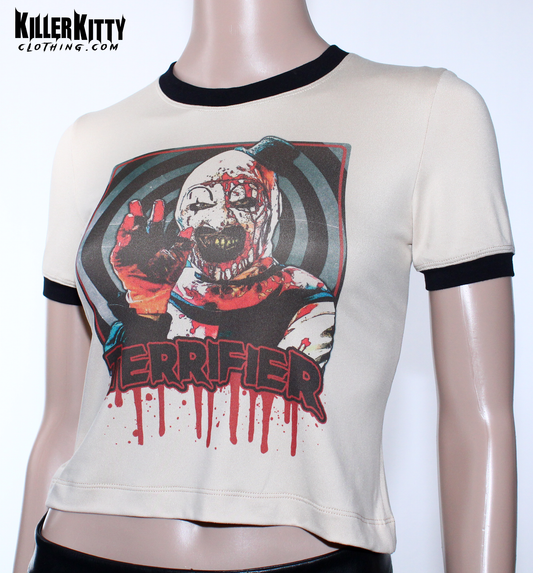 Terrifier Art The Clown Ringer Shirt