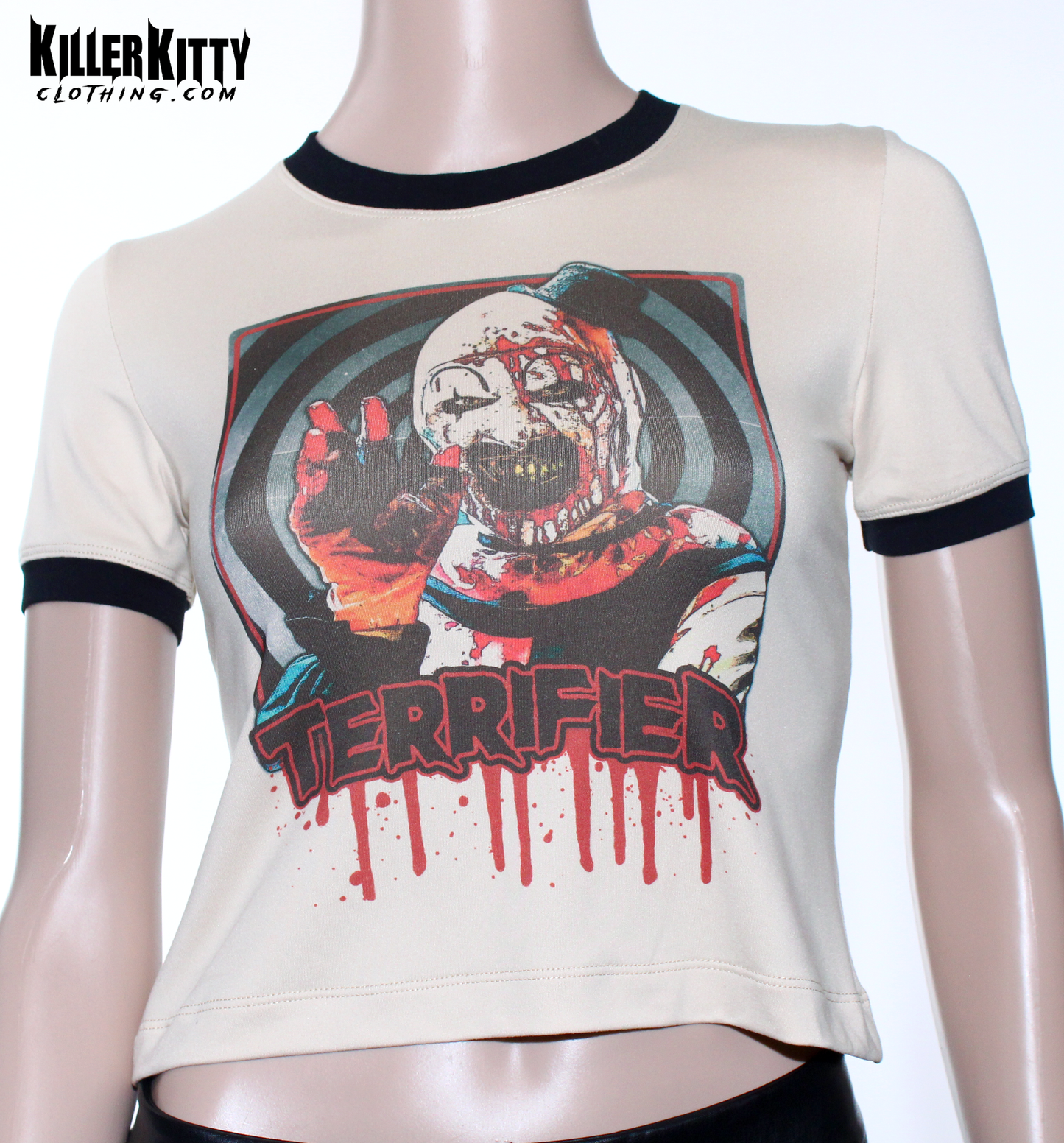 Terrifier Art The Clown Ringer Shirt
