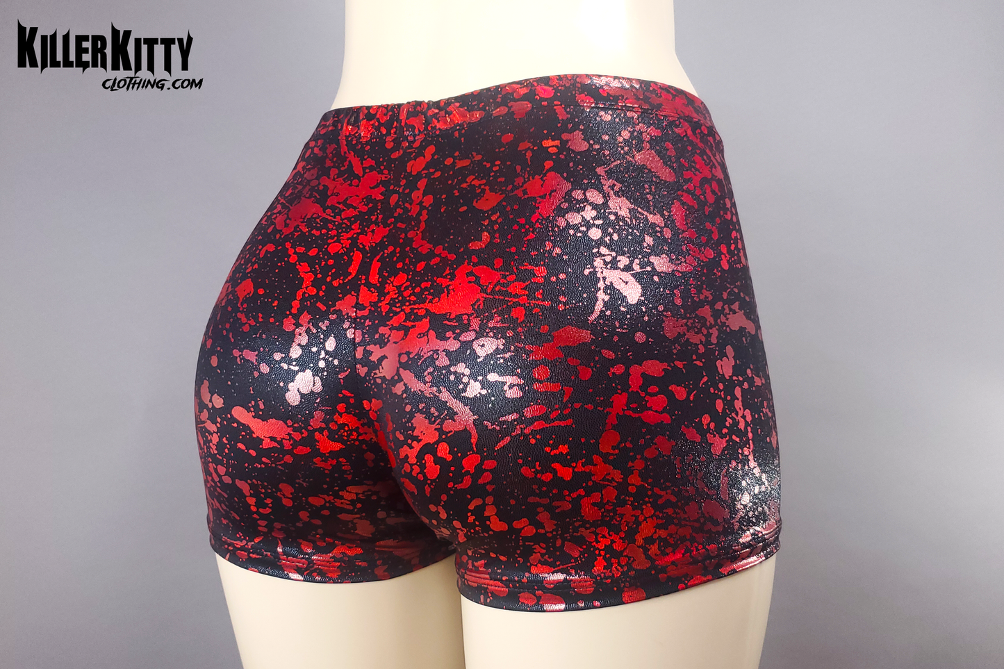 Blood Splatter Booty Shorts