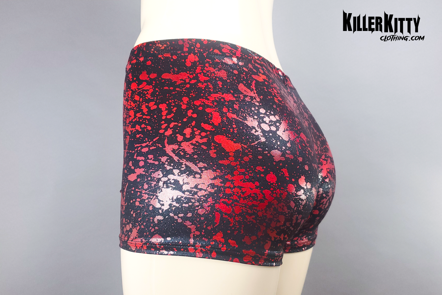 Blood Splatter Booty Shorts