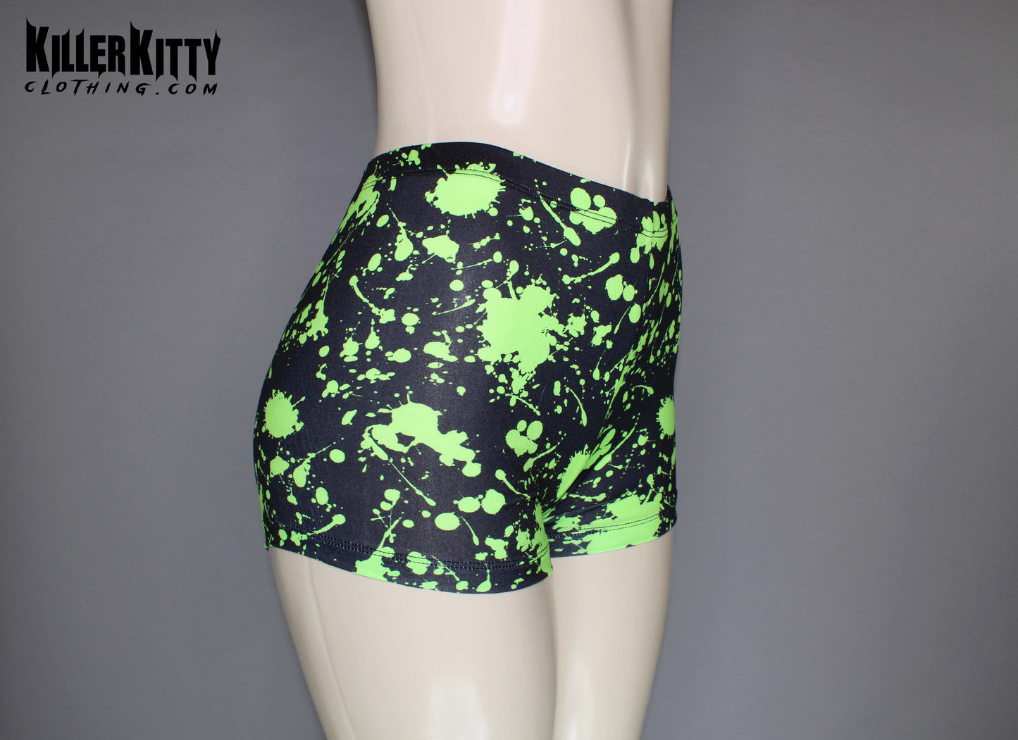 Toxic Splatter Booty Shorts