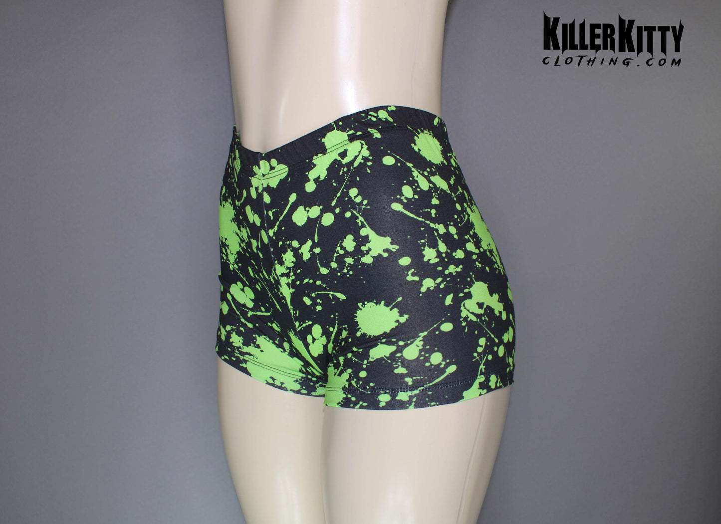 Toxic Splatter Booty Shorts