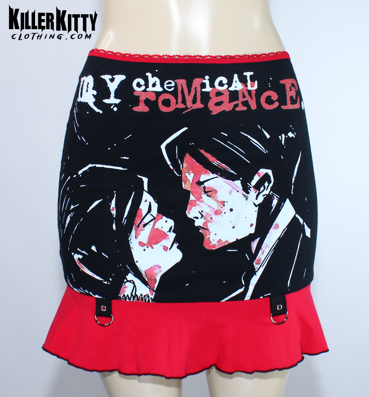 My Chemical Romance Mini Skirt - Three Cheers