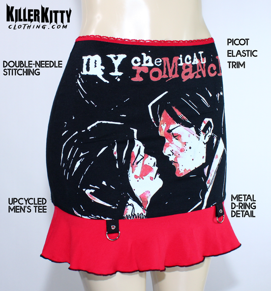 My Chemical Romance Mini Skirt - Three Cheers
