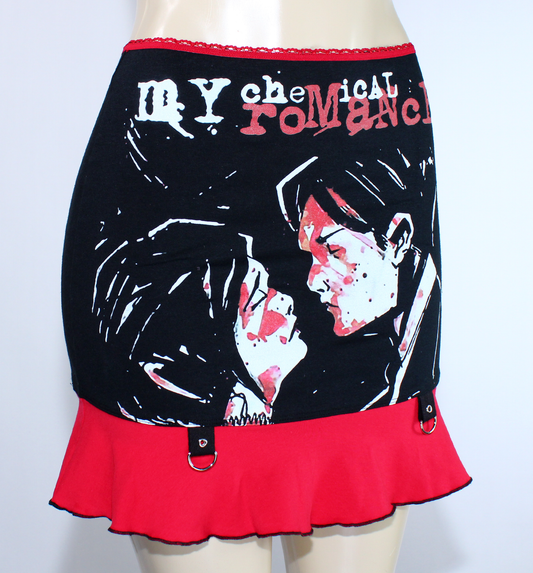 My Chemical Romance Mini Skirt - Three Cheers