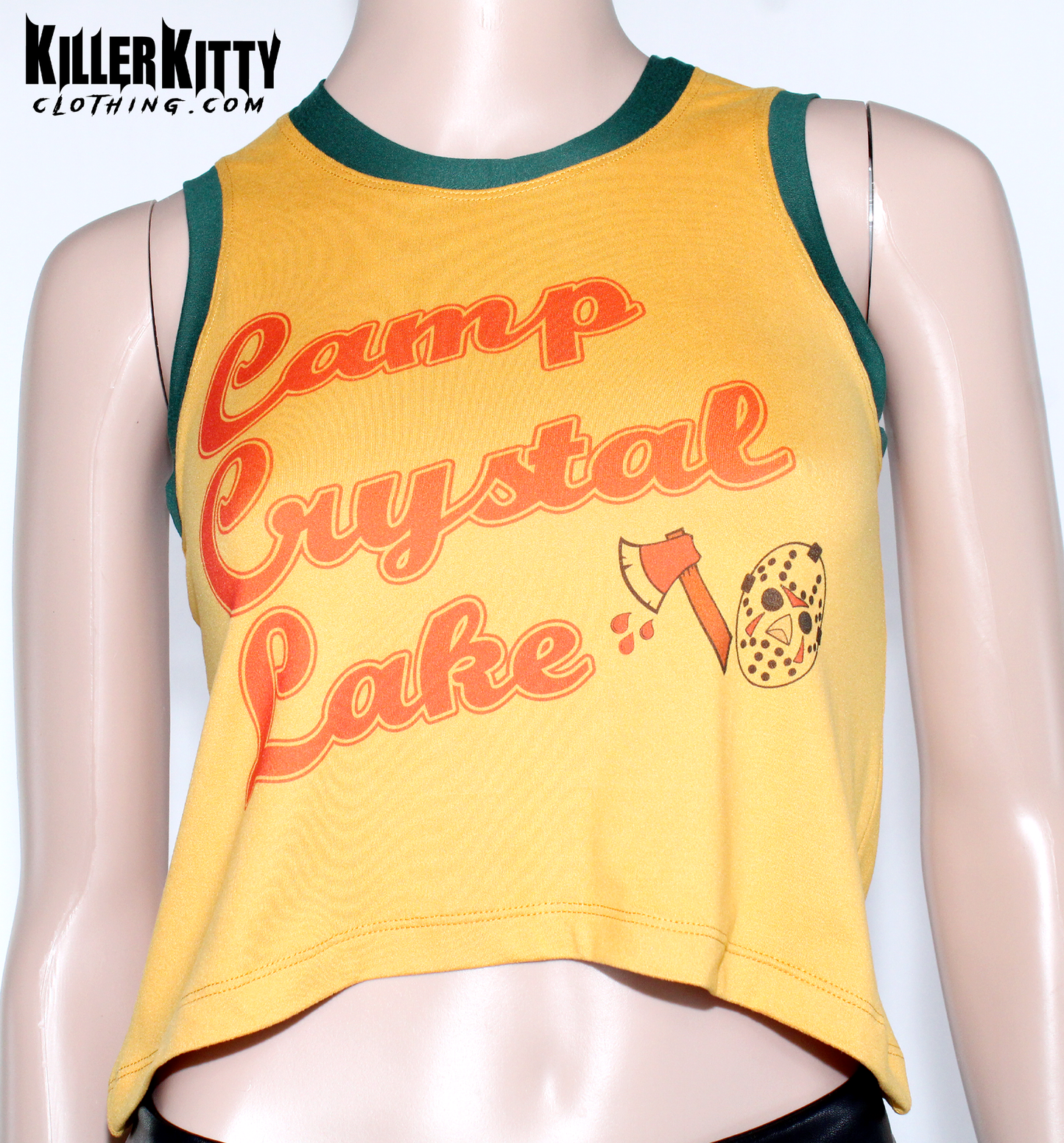Camp Crystal Lake Friday The 13th Tank Mustard