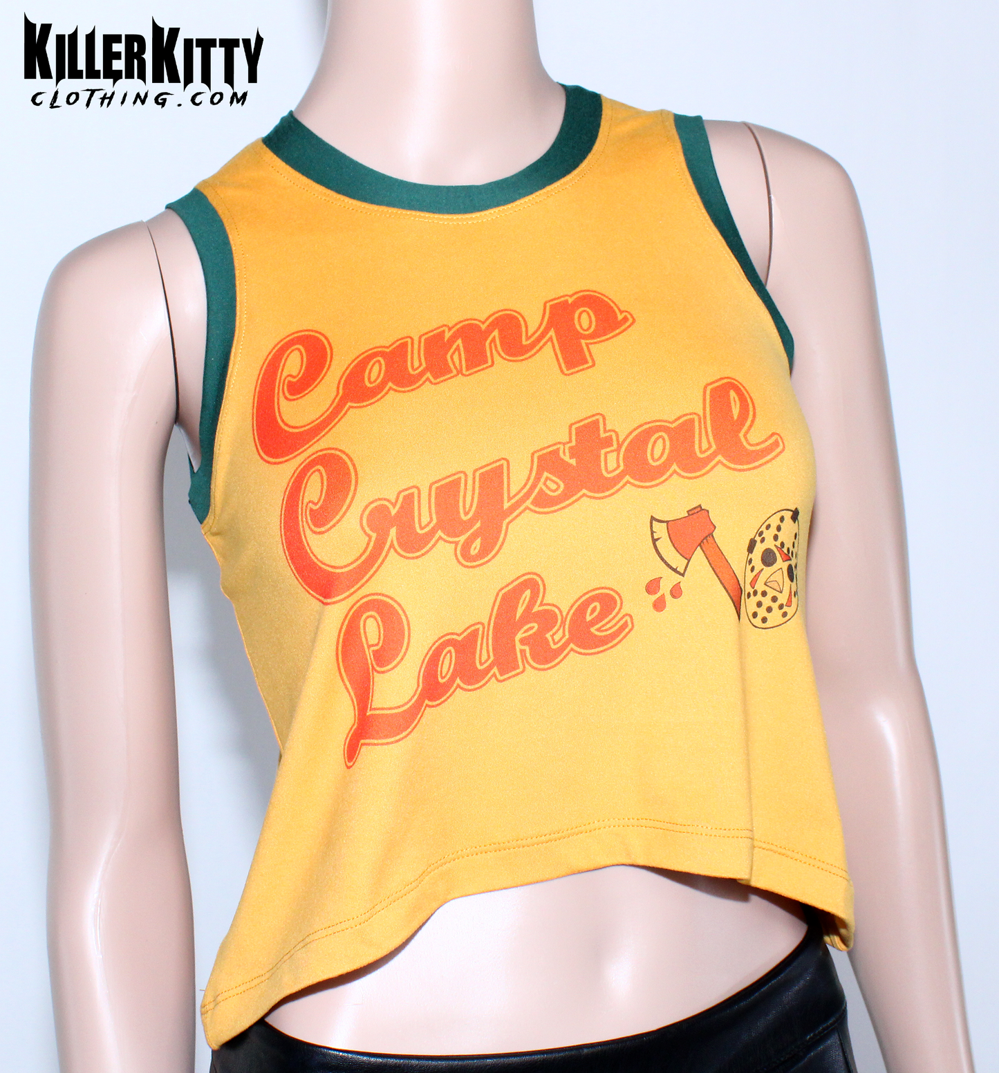 Camp Crystal Lake Friday The 13th Tank Mustard