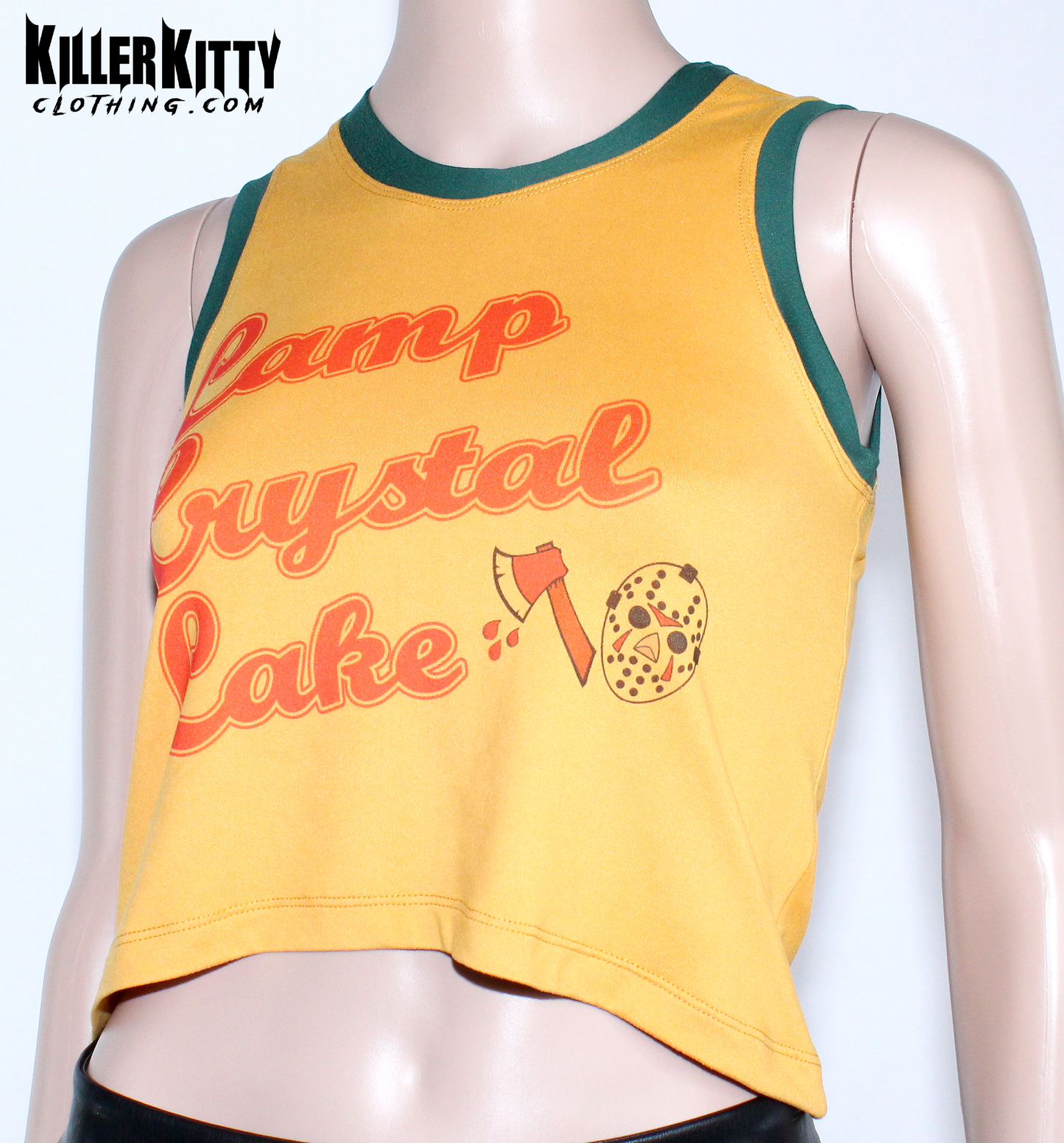 Camp Crystal Lake Friday The 13th Tank Mustard