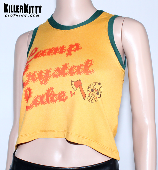 Camp Crystal Lake Friday The 13th Tank Mustard