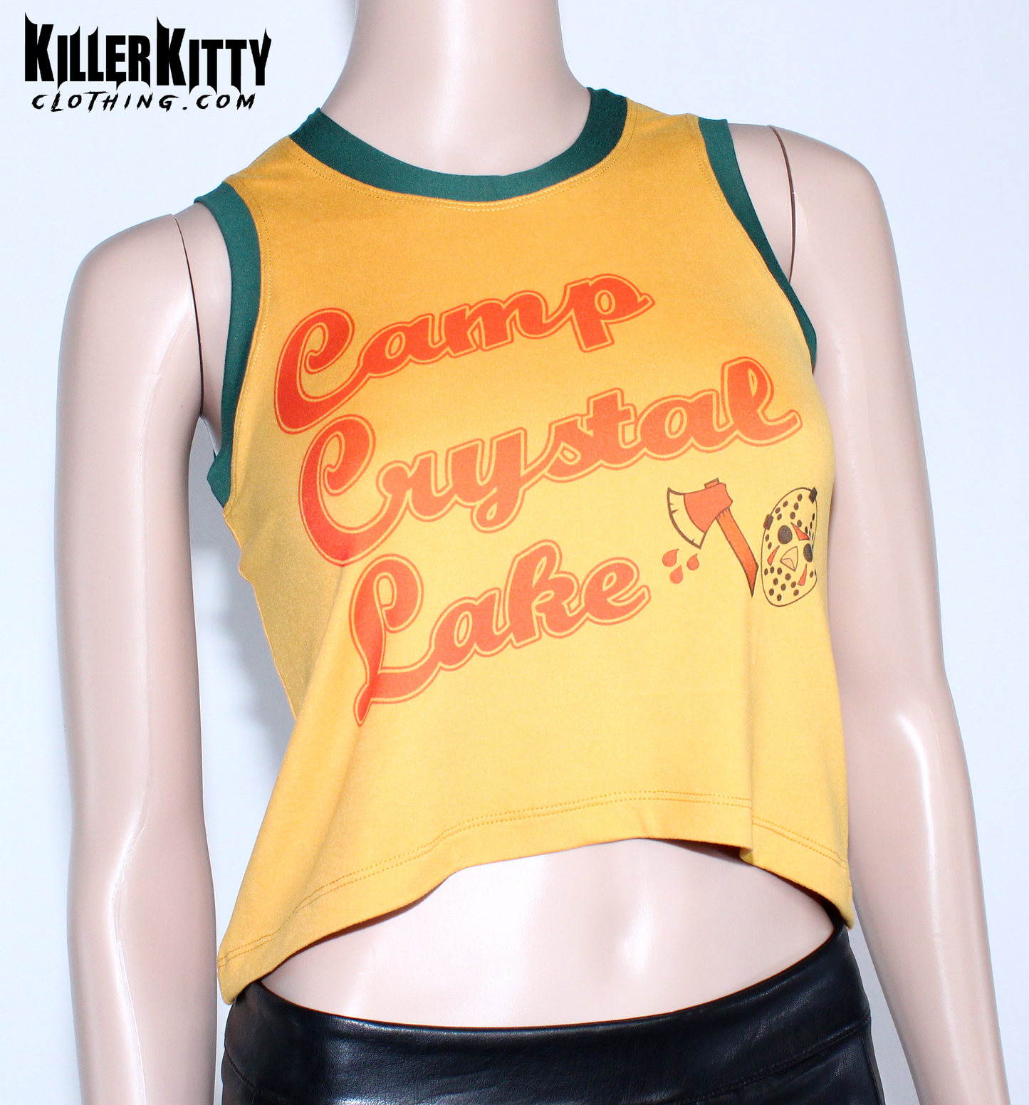 Camp Crystal Lake Friday The 13th Tank Mustard
