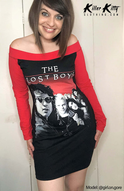 Lost Boys Off Shoulder Horror Dress