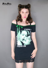Load image into Gallery viewer, Type O Negative Off Shoulder Dress
