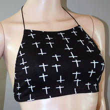 Load image into Gallery viewer, Inverted Cross Halter Top
