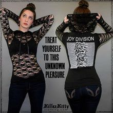 Load image into Gallery viewer, Joy Division Lace Hoodie
