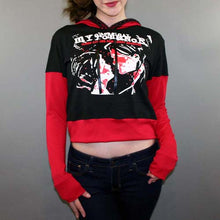 Charger l&#39;image dans la galerie, My Chemical Romance Cropped Hoodie

