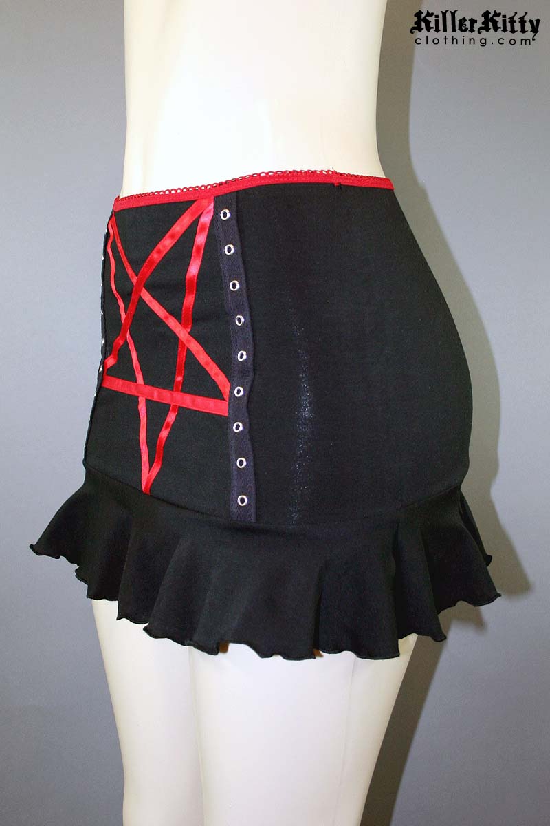Pentagram Mini Skirt