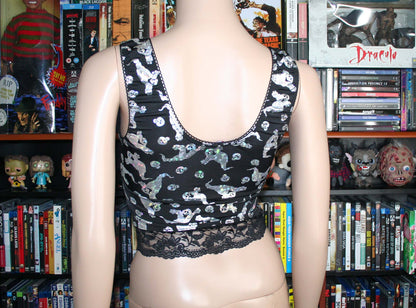 Hologram Ghost Crop Top